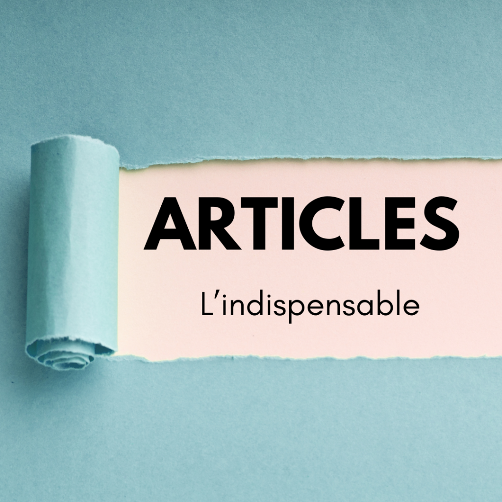 Articles L'Indispensable